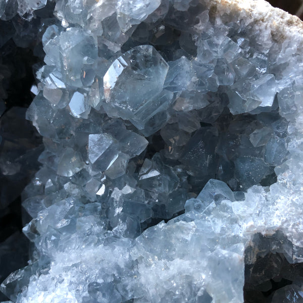 Massive 9.25 pound Celestite specimen