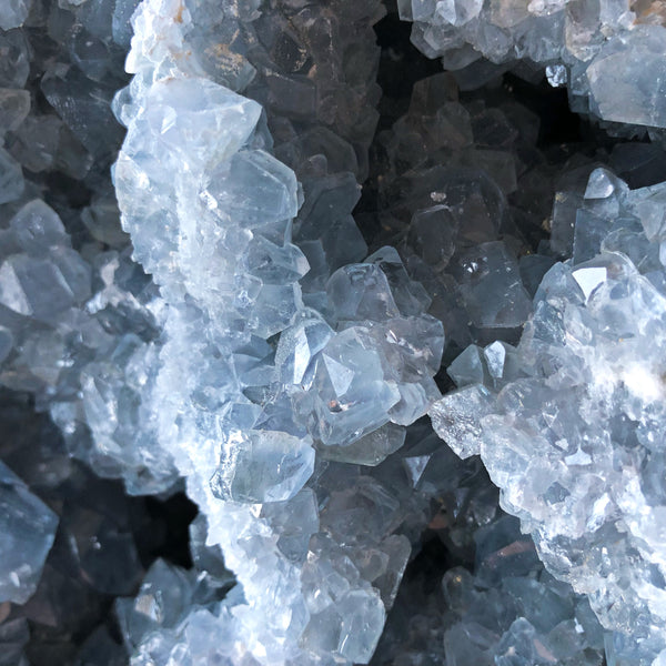 Massive 9.25 pound Celestite specimen