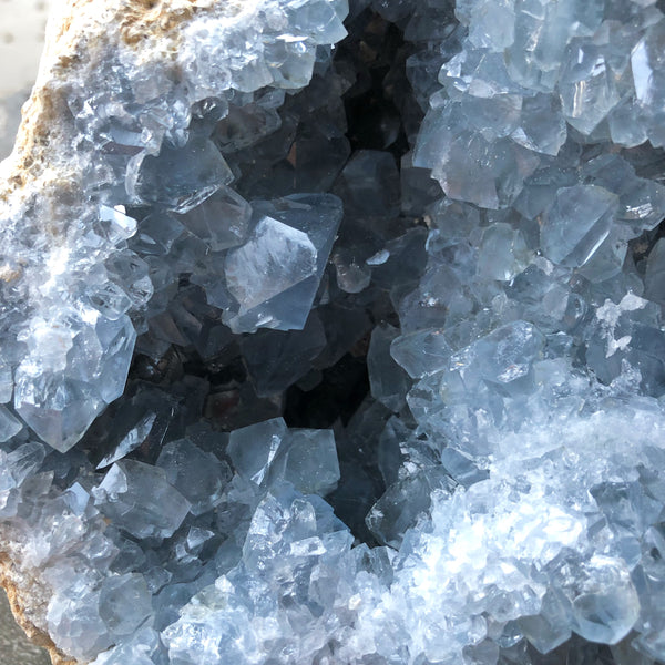 Massive 9.25 pound Celestite specimen