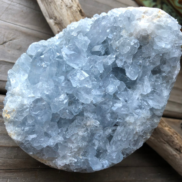 Celestite Crystal 2 pounds 4.4 inches