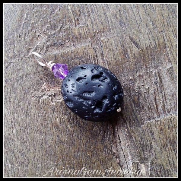 Essential oil diffuser necklace -minimalist