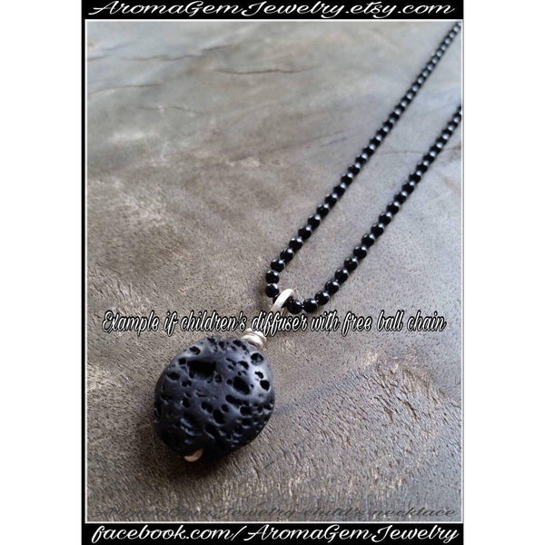 Essential oil diffuser necklace -minimalist