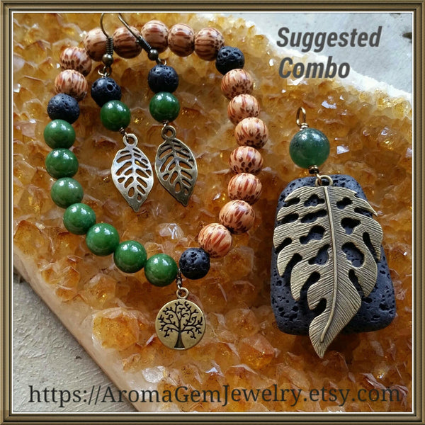 Essential oil diffuser bracelet - Malaysia Jade - Dragonfly - slide