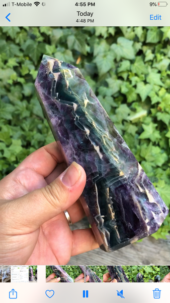 6.5 inch Flourite Tower