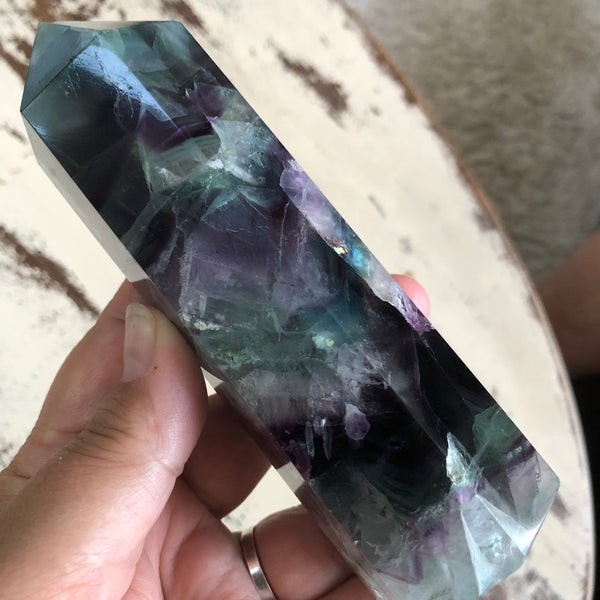 Flourite Tower 5.75 inches