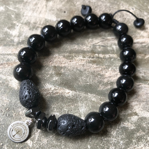 Mens Essential oil diffuser bracelet (1 item)