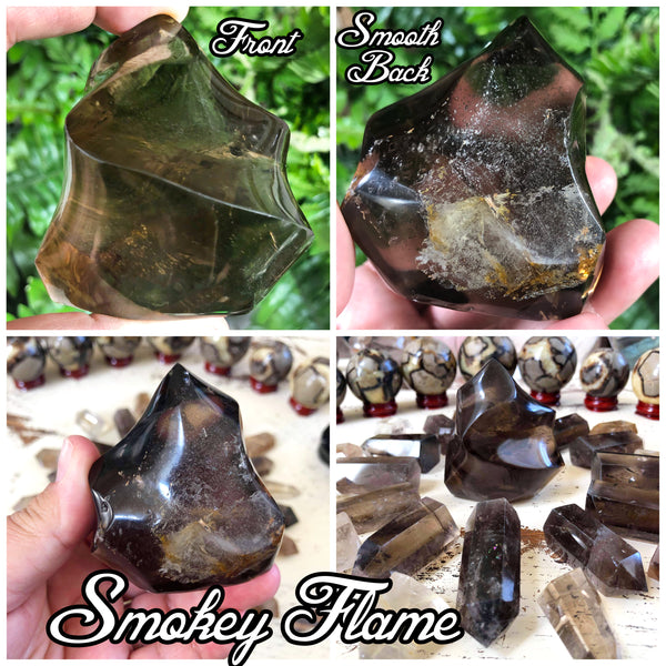Smokey Quartz Flame