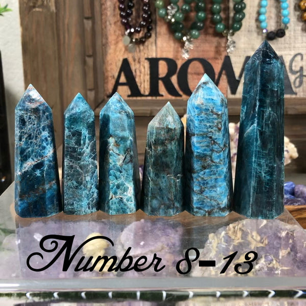 Apatite Towers #1-18 (approx 2-3 inches)