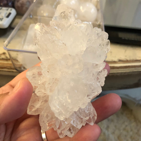 Extra special Clear quartz crystal cluster