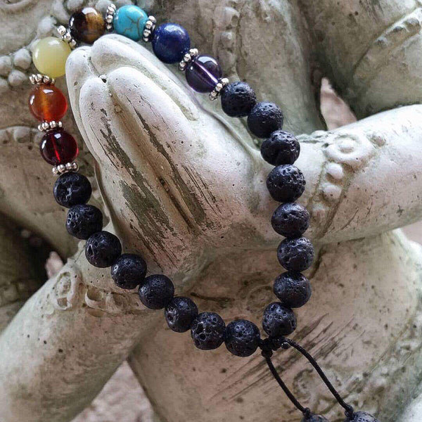 Essential oil diffuser bracelet - chakra