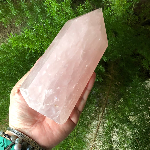 Rose Quartz obelisk