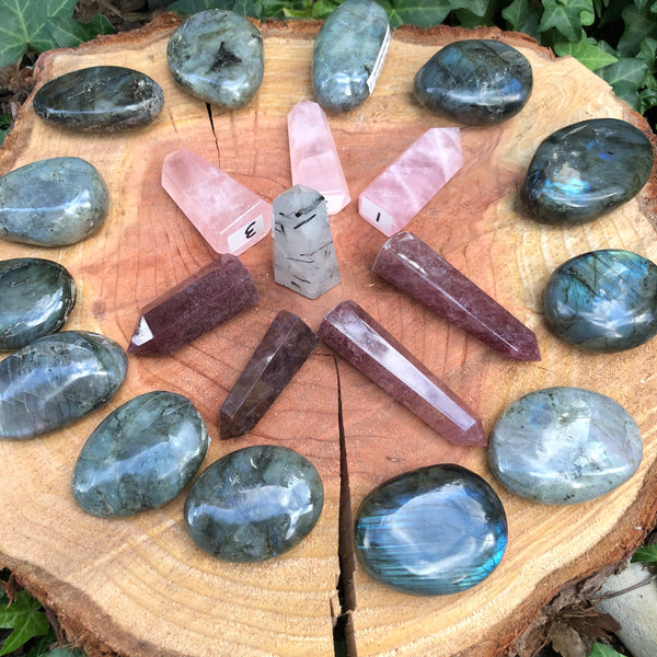 Labradorite pocket stone-#7