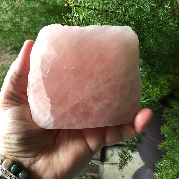 Rose Quartz free standing specimen