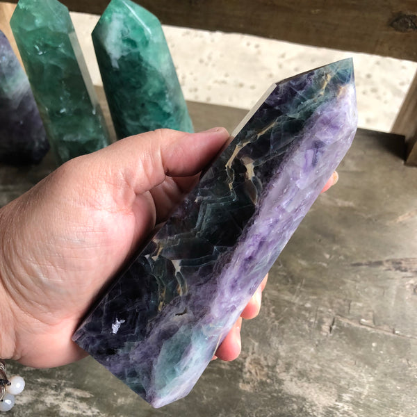 6.5 inch Flourite Tower