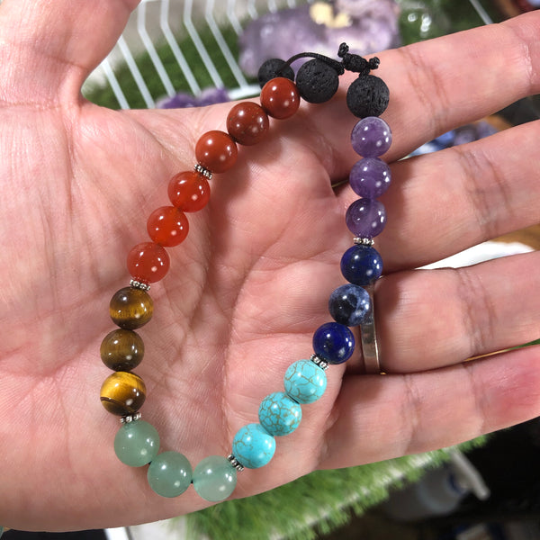 Essential oil diffuser bracelet - chakra #2