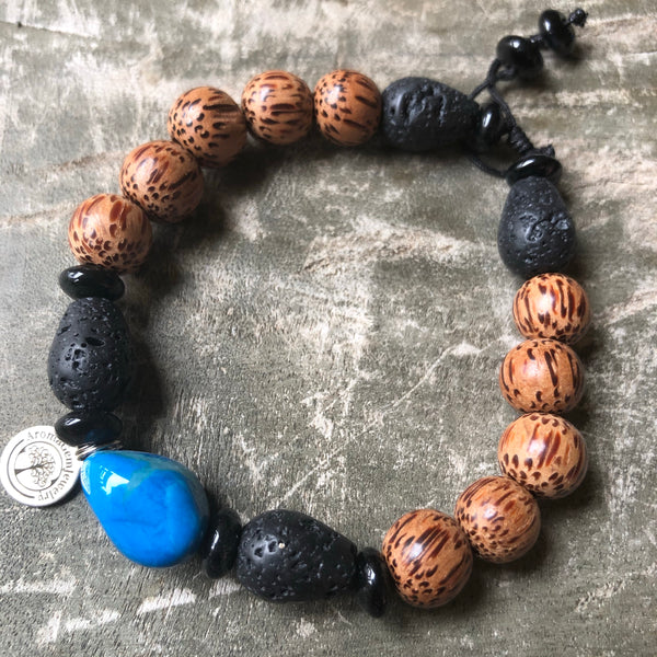 Mens Essential oil diffuser bracelet (1 item)