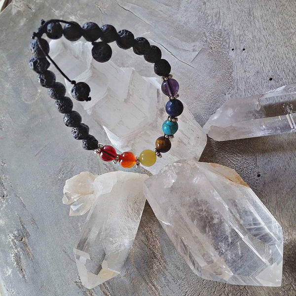 Essential oil diffuser bracelet - chakra