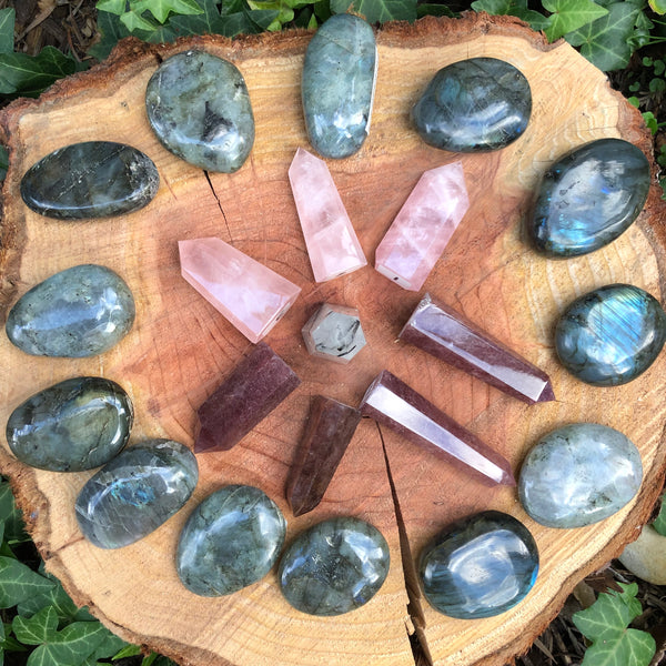 Labradorite pocket stone-#13