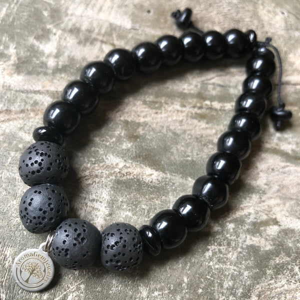 Mens Essential oil diffuser bracelet (1 item)