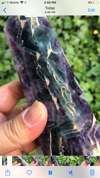 6.5 inch Flourite Tower
