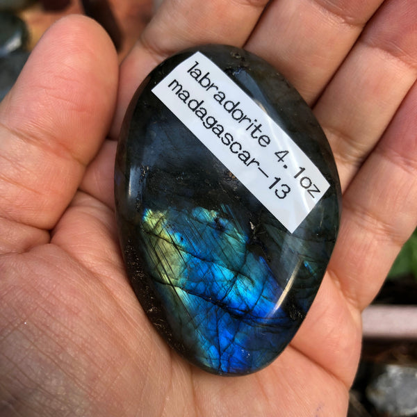 Labradorite pocket stone-#13