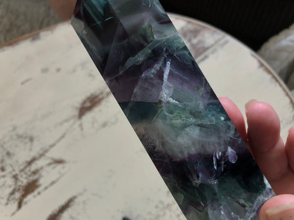 Flourite Tower 5.75 inches