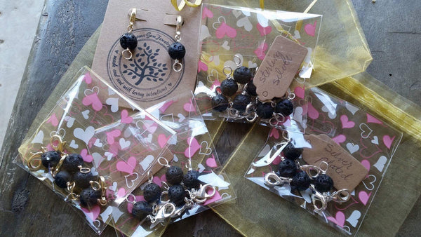 Essential oil diffuser necklace extender - choose silver/silver plated/silver tone/gold tone