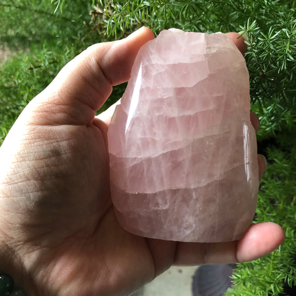 Rose Quartz free standing specimen