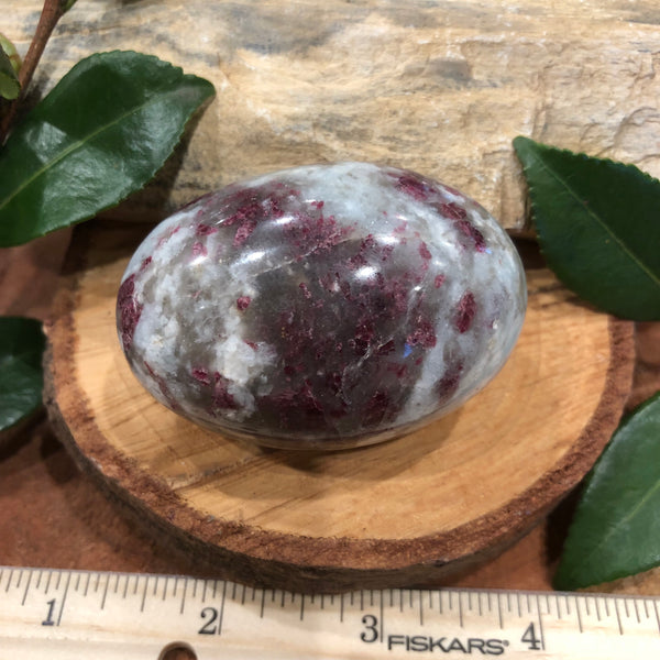 Rubellite Pink Tourmaline Palm stone