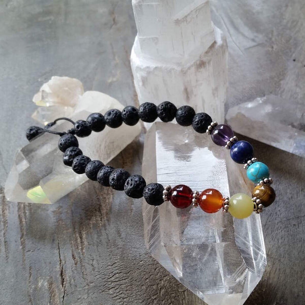 Essential oil diffuser bracelet - chakra