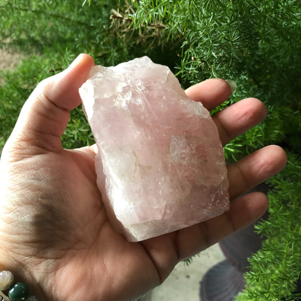 Rose Quartz free standing specimen