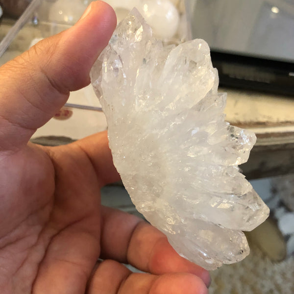 Extra special Clear quartz crystal cluster