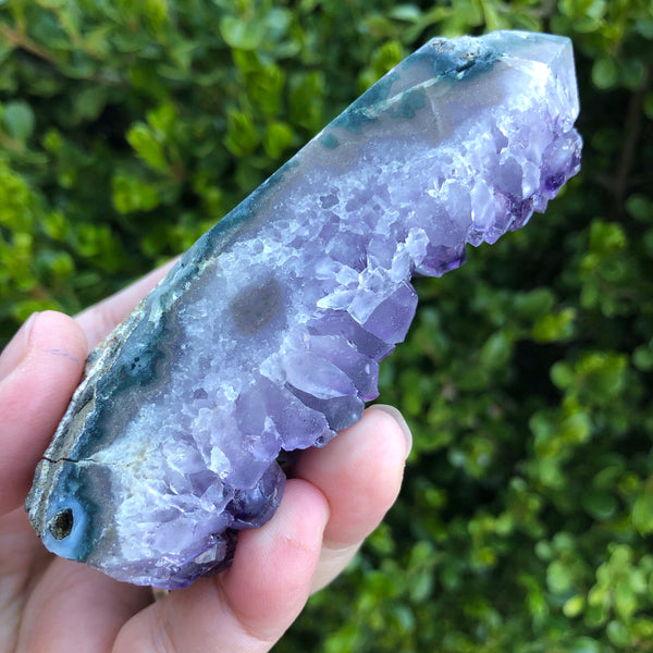 Amethyst Cluster Display Specimen (Protection, Intuition, Sobriety, Calm)