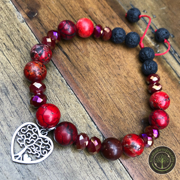 Brecciated Jasper Aromatherapy Set