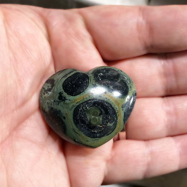 Kambaba Jasper Heart