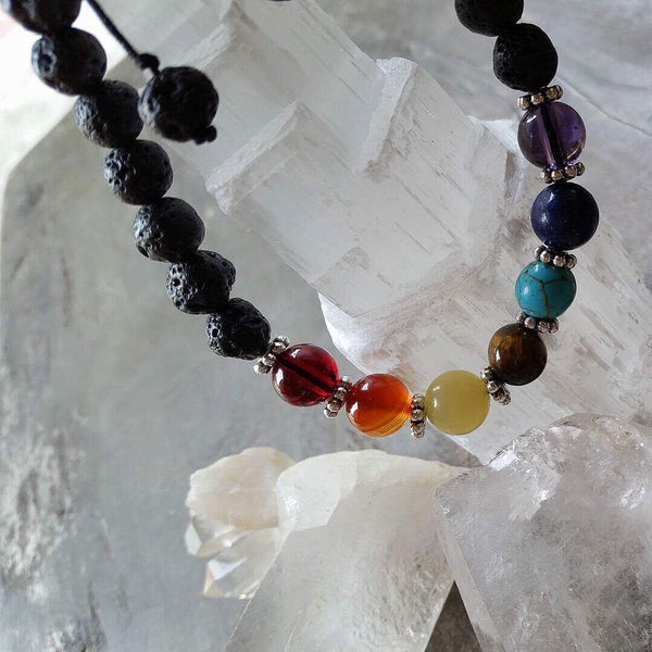 Essential oil diffuser bracelet - chakra