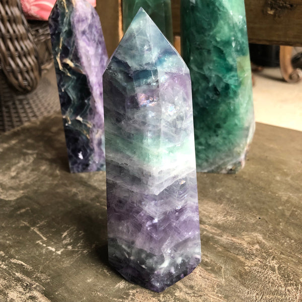 6.1 inch Flourite Tower