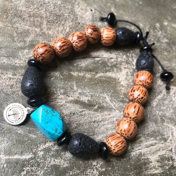 Mens Essential oil diffuser bracelet (1 item)