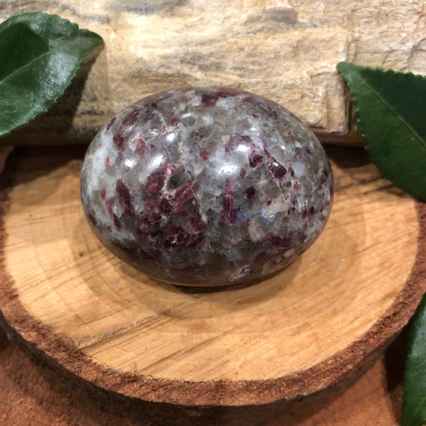 Rubellite Pink Tourmaline Palm stone