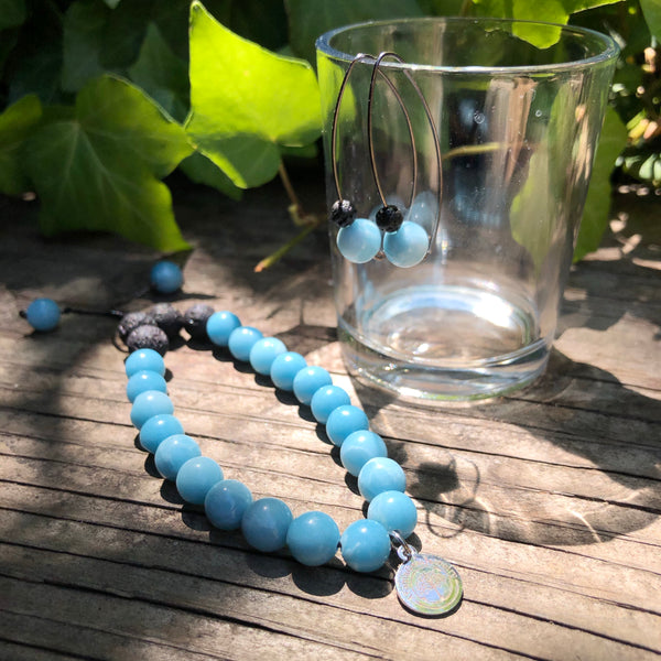 Larimar aromatherapy set