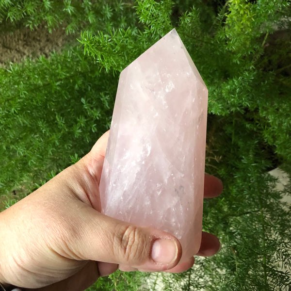 Rose Quartz obelisk