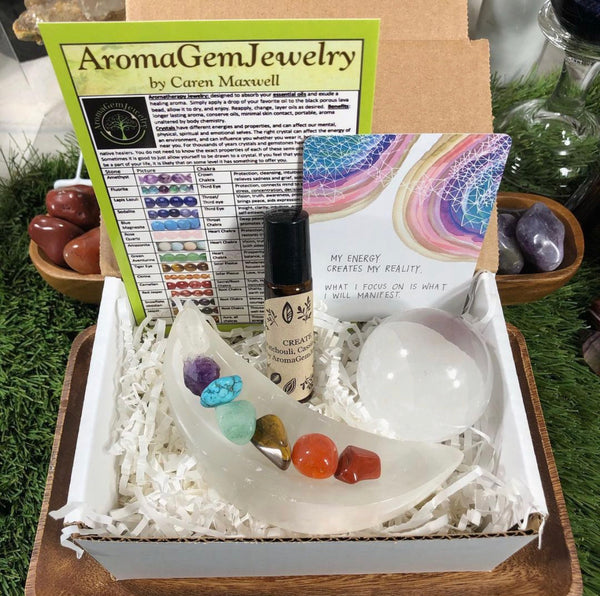 Affirmation Gift Set: “MY ENERGY CREATES MY REALITY. WHAT I FOCUS ON IS WHAT I WILL MANIFEST”