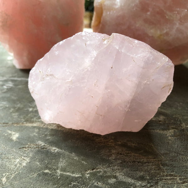 Rose Quartz free standing specimen