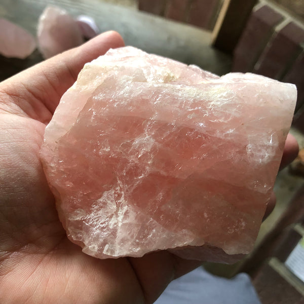 Rose Quartz free standing specimen