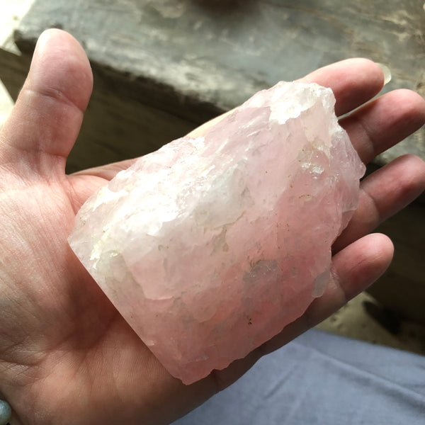 Rose Quartz free standing specimen