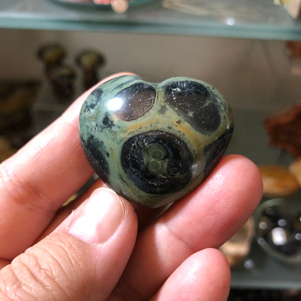 Kambaba Jasper Heart