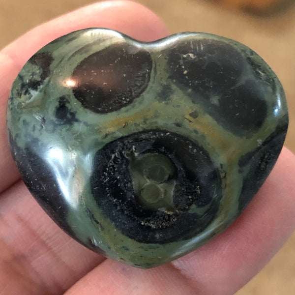 Kambaba Jasper Heart