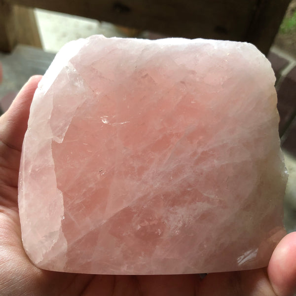 Rose Quartz free standing specimen