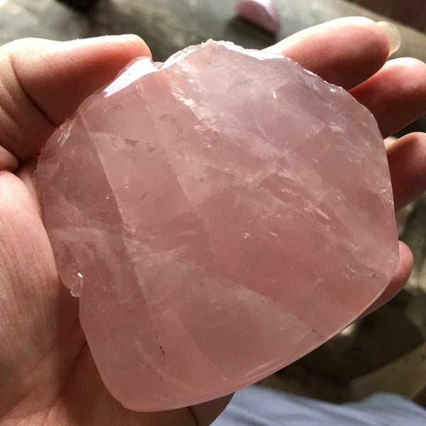 Rose Quartz free standing specimen