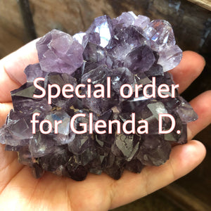 Special order for Glenda D.